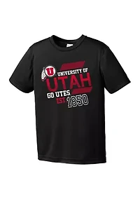 Youth NCAA Utah Utes Offsides Graphic T-Shirt