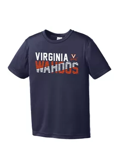 Youth NCAA Virginia Cavaliers Diagonal Graphic T-Shirt