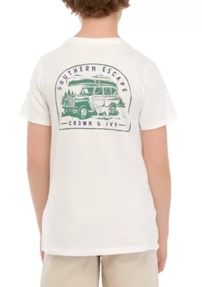 Boys 8-20 Short Sleeve Graphic T-Shirt