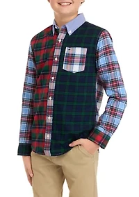 Boys 8-20 Twill Fun Shirt