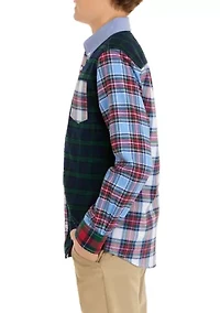 Boys 8-20 Twill Fun Shirt