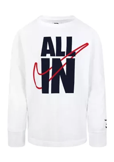 Boys 8-20 All Long Sleeve T-Shirt