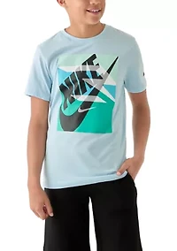 Boys 8-20 Gradient Box Logo Graphic T-Shirt