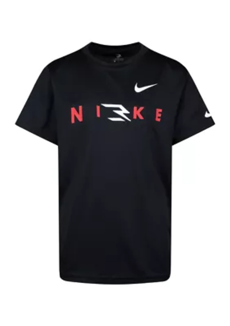 Boys 8-20 Logo Dri Fit Graphic T-Shirt