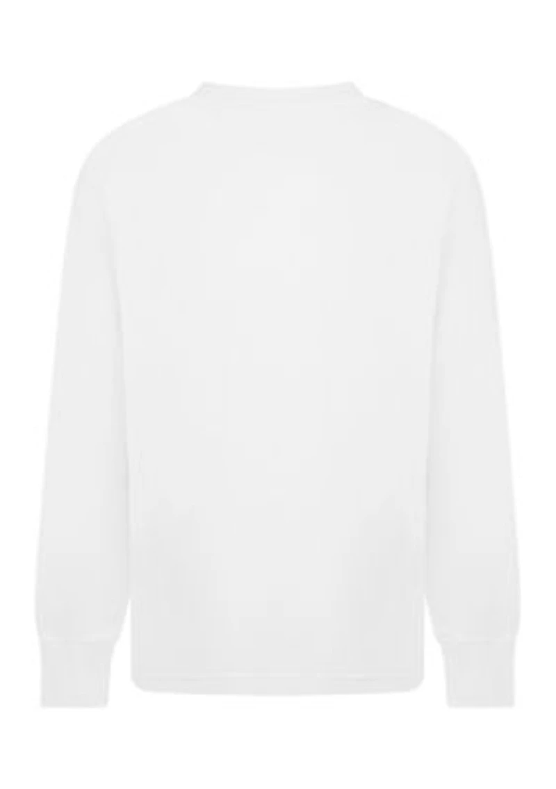 Boys 8-20 Wordmark Long Sleeve Graphic T-Shirt
