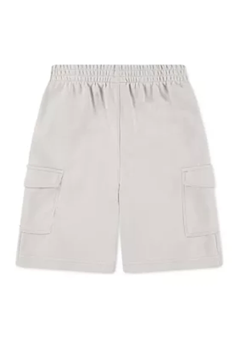 Boys 8-20 French Terry Cargo Shorts