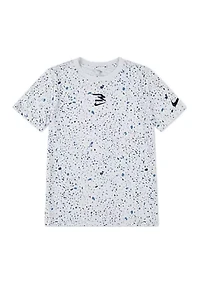 Boys 8-20 Large Splatter Printed T-Shirt