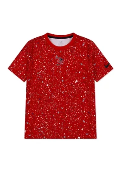 Boys 8-20 Large Splatter Printed T-Shirt