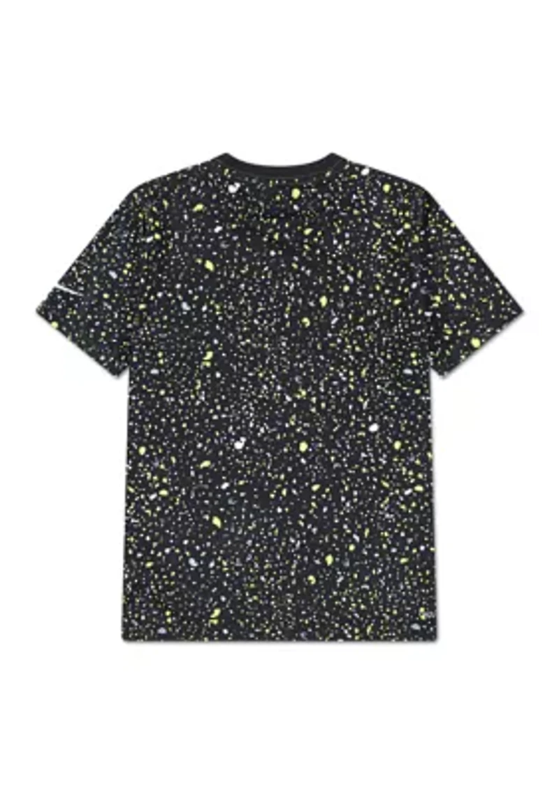 Boys 8-20 Large Splatter Printed T-Shirt