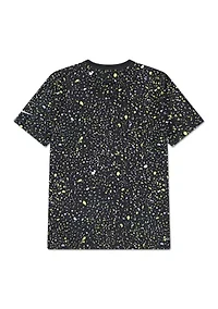 Boys 8-20 Large Splatter Printed T-Shirt