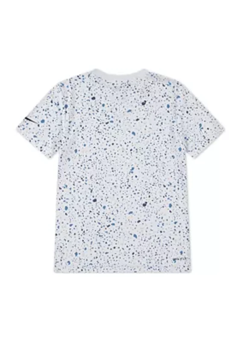 Boys 8-20 Large Splatter Printed T-Shirt