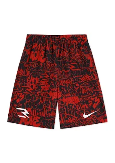 Boys 8-20 Grafitti Printed Shorts