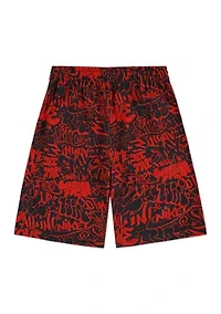 Boys 8-20 Grafitti Printed Shorts