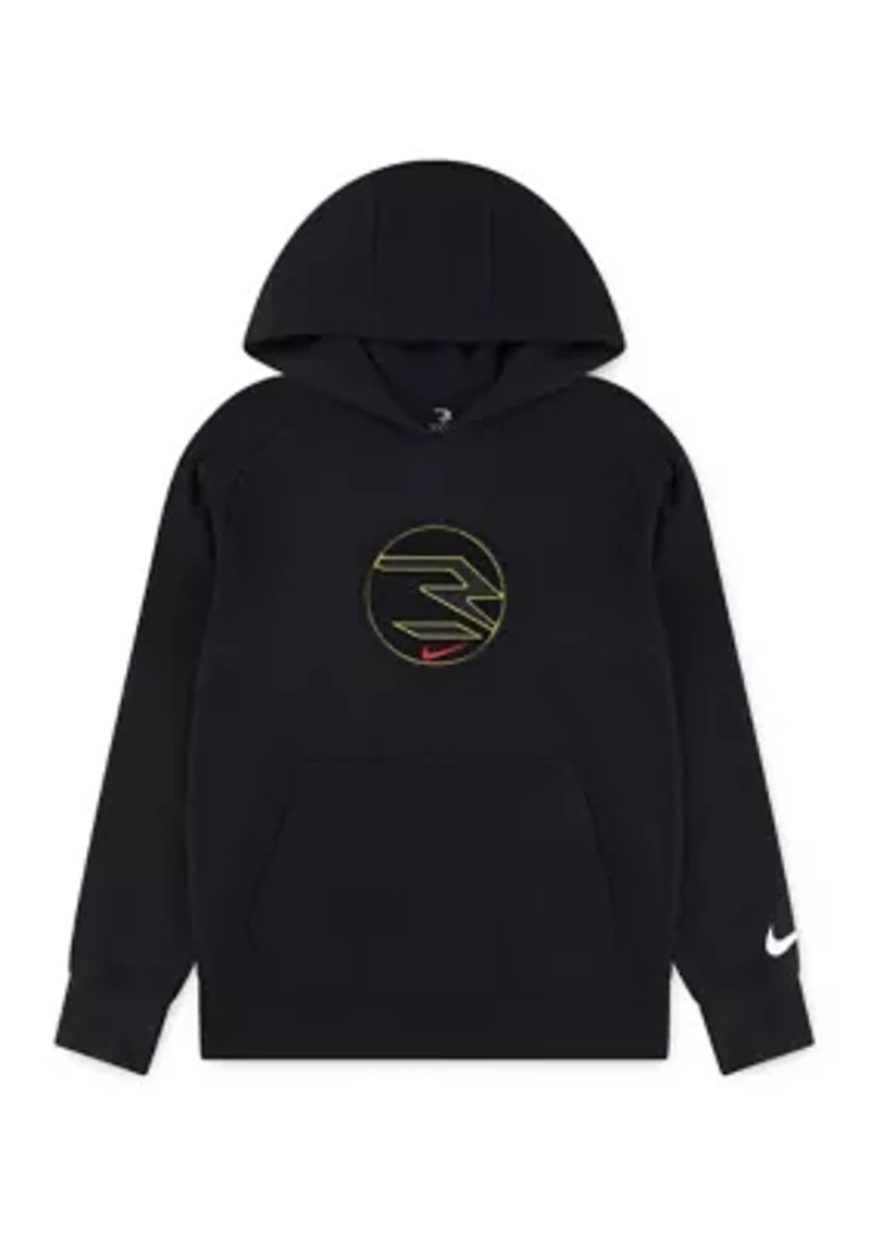 Boys 8-20 Chenille Patch Fleece Hoodie