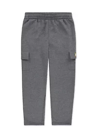 Boys 8-20 Fleece Cargo Jogger Pants