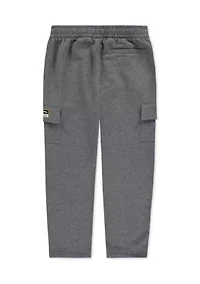 Boys 8-20 Fleece Cargo Jogger Pants