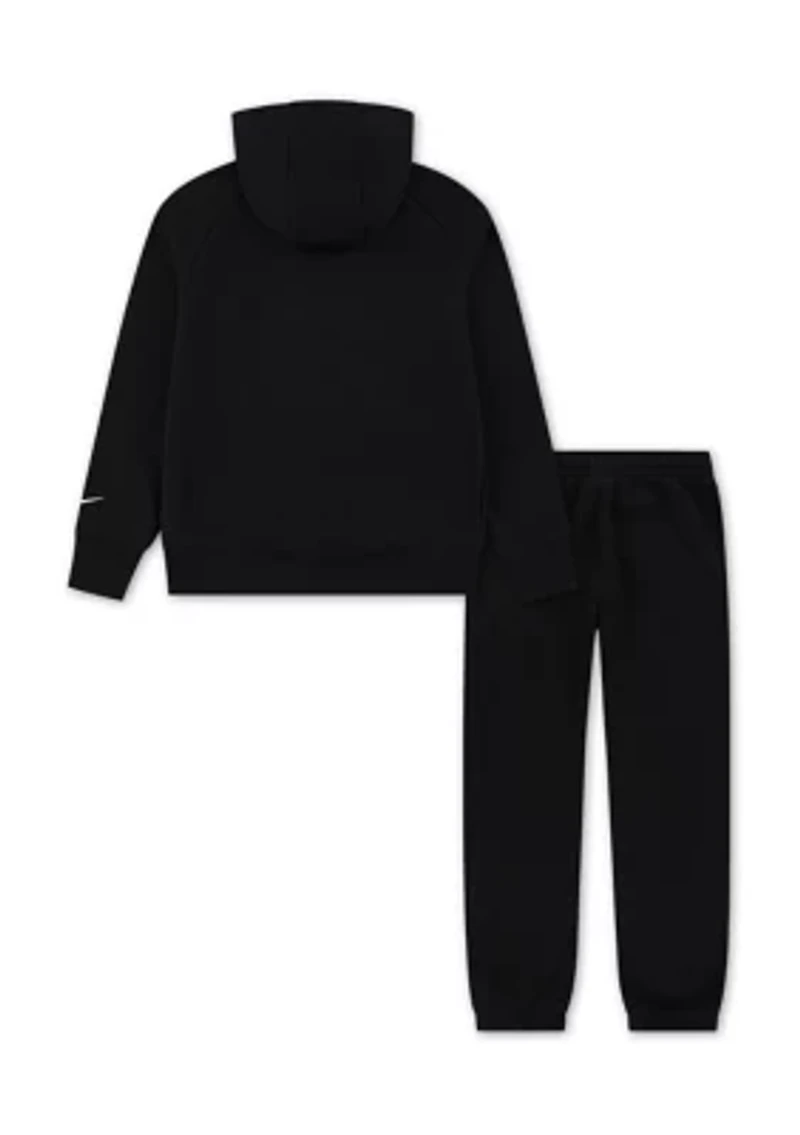 Boys 8-20 Fired Up Fleece Hoodie Jogger Set