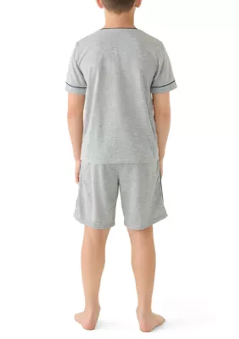 Boys 4-20 Legend Pajama Shirt and Shorts Set