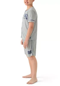 Boys 4-20 Legend Pajama Shirt and Shorts Set