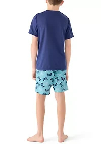Boys 8-20 Gaming 2-Piece Sleep Set
