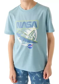 Boys 8-20 Nasa 2-Piece Sleep Set