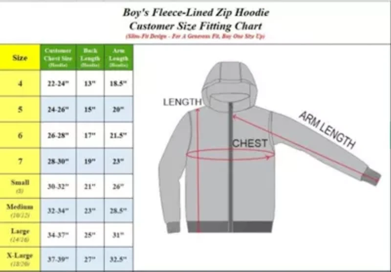 Boy's 2-Pack Fleece-Lined Zip-Up Hoodie