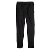 Boy's Slim Fitting Cotton Stretch Classic Twill Joggers