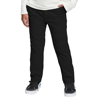 Boy's Stretch Slim Fit School Uniform Chino Pants