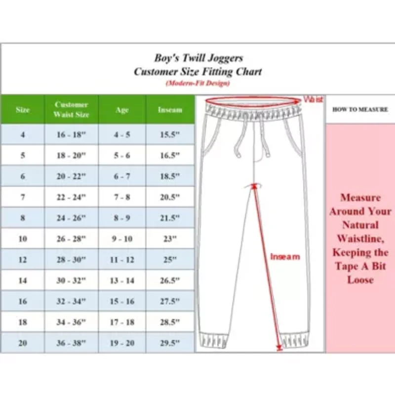 Galaxy By Harvic Boy's Cotton Stretch Pull On Uniform Pants With Elastic Waist