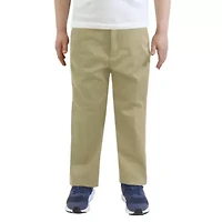 Galaxy Authentic Boy's Flat Front School Uniform Pants