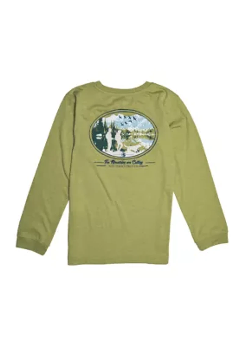 Boys 8-20 Long Sleeve Graphic T-Shirt
