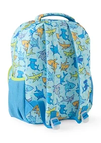 Up We Go Shark 2 Piece Backpack Set