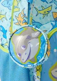 Up We Go Shark 2 Piece Backpack Set