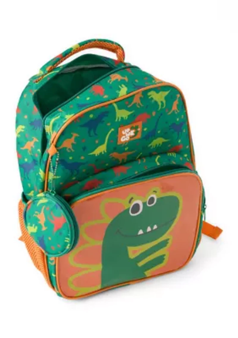 Dino Backpack Set with Coin Purse
