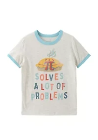 Boys 4-7 Pi Solves Problems T-Shirt