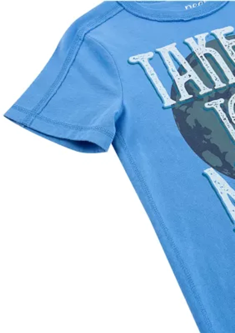 Boys 8-20 Short Sleeve Take Me To The Moon T-Shirt