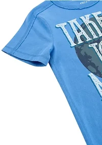 Boys 8-20 Short Sleeve Take Me To The Moon T-Shirt