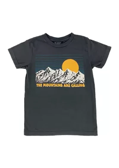 Toddler Boys Mountains Are Calling T-Shirt