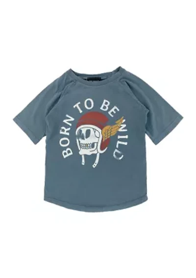 Toddler Boys Born Wild Raglan T-Shirt