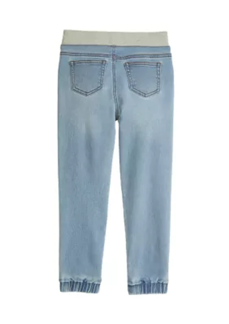 Boys 4-7 Denim Jogger Pants