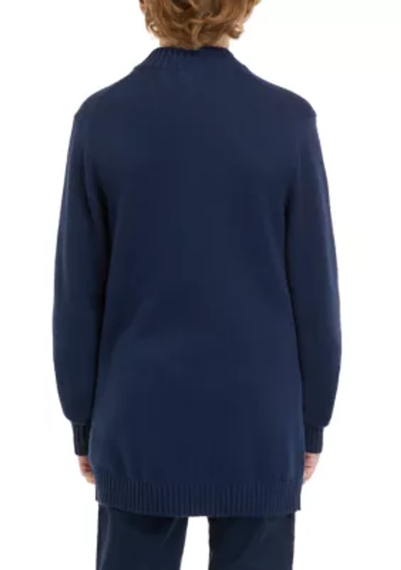 Boys 8-20 Cotton 1/4 Zip Sweater