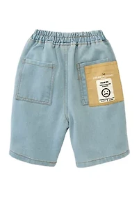 Toddler Boys Elastic Waist Shorts