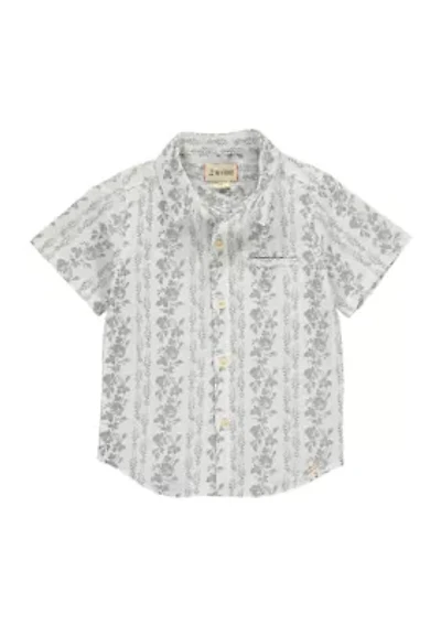 Boys 2-10 Short Sleeve Pier Print Shirt