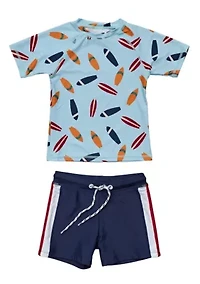 Retro Surf SS Baby Set