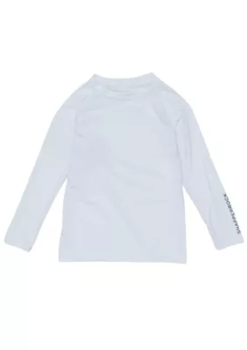 White LS Rash Top