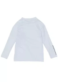 White LS Rash Top