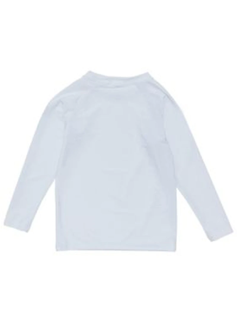 White LS Rash Top