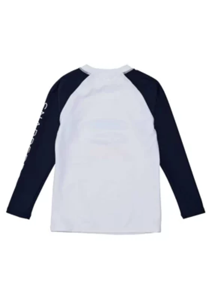 Wave Break LS Rash Top