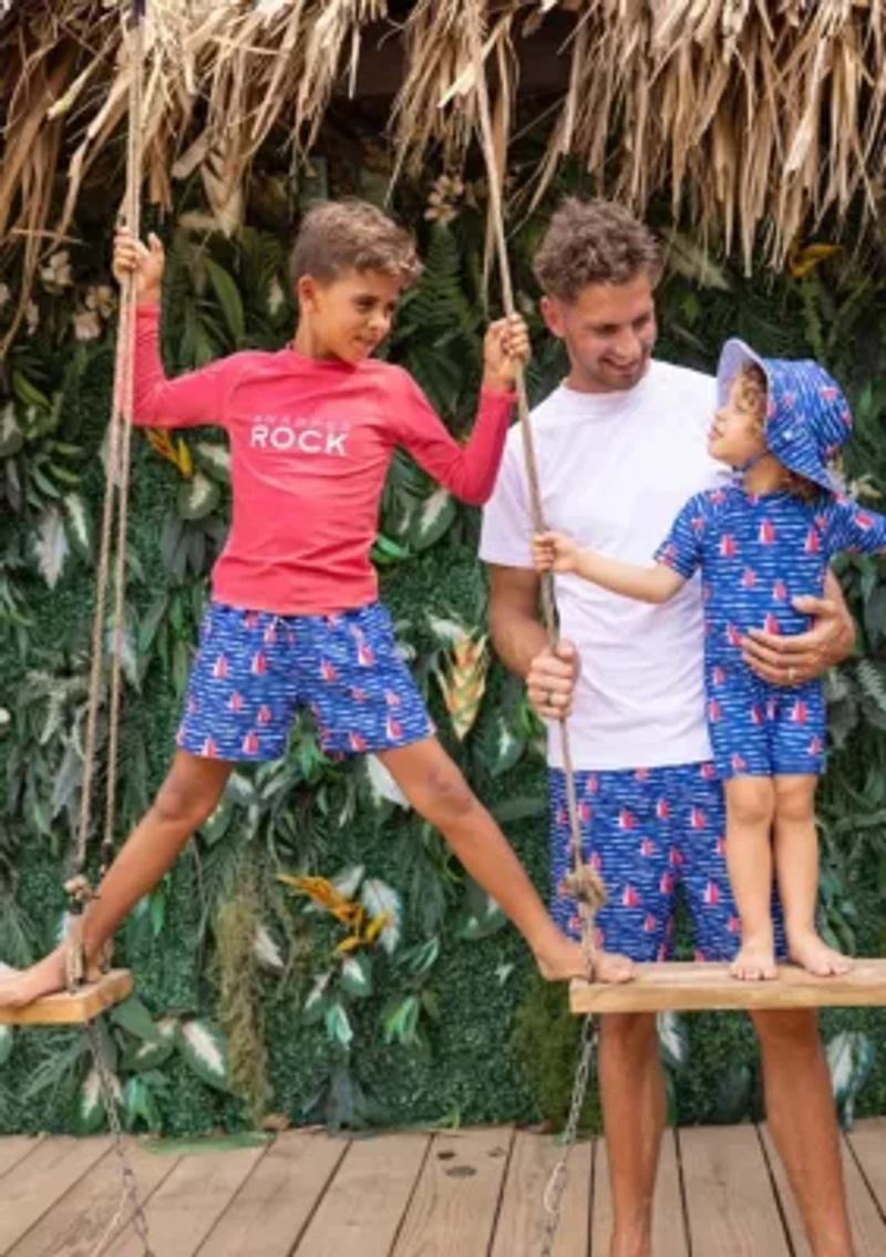 Rocking Red LS Rash Top