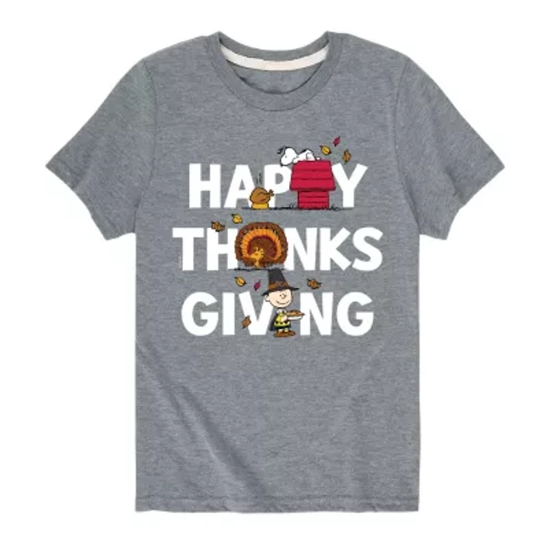 Happy Thanksgiving Graphic T-Shirt